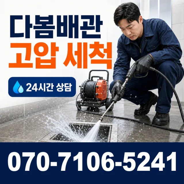 경북 구미시 흥안로 하수구막힘뚫기 상담 이미지 4